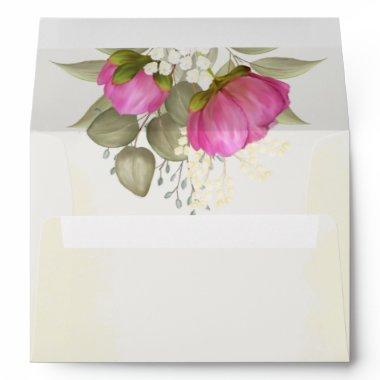 Greenery Elegant Nature Botanical  Envelope