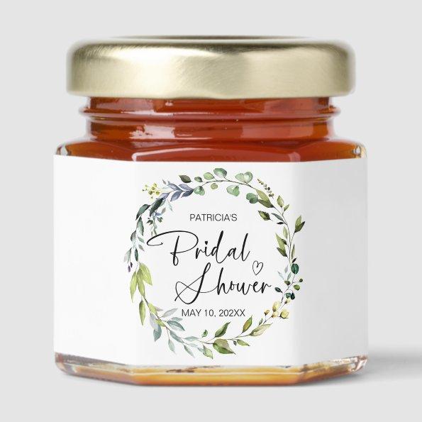 Greenery Eucalyptus  Honey Jar Favors