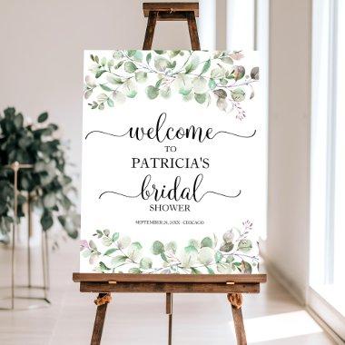 Greenery Eucalyptus  Welcome Foam Board