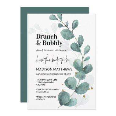Greenery Eucalyptus Brunch & Bubbly