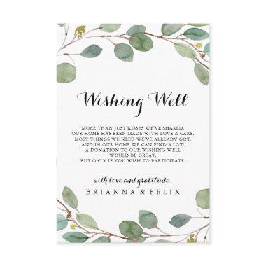 Greenery Eucalyptus Foliage Wedding Wishing Well Enclosure