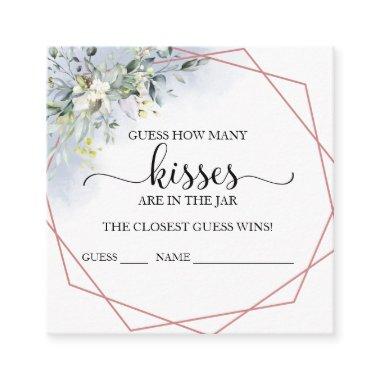 Greenery Eucalyptus Guess How Many Kisses