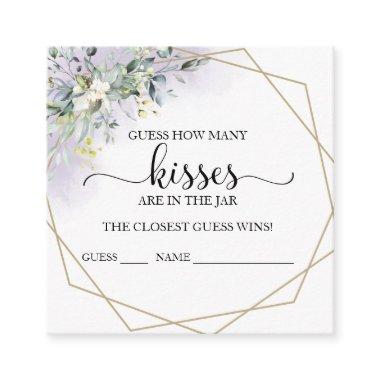 Greenery Eucalyptus Guess How Many Kisses