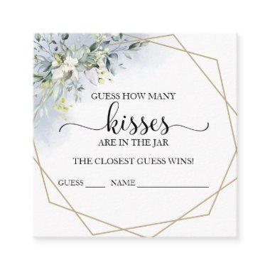 Greenery Eucalyptus Guess How Many Kisses