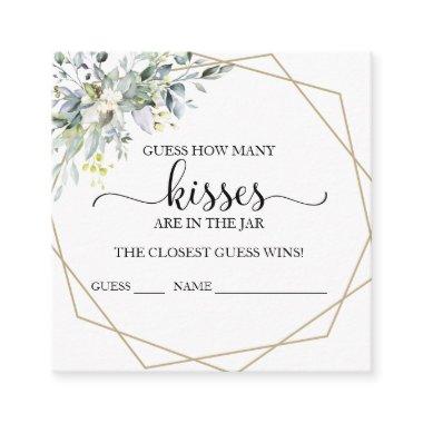 Greenery Eucalyptus Guess How Many Kisses