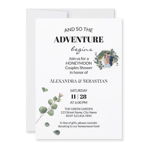 Greenery Eucalyptus Honeymoon Shower