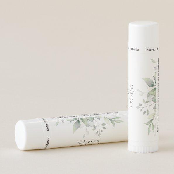 Greenery, Eucalyptus Leaves, Boho,  Lip Balm