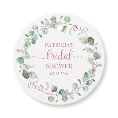 Greenery Eucalyptus Watercolor  Favor Favor Tags
