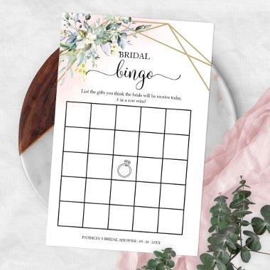 Greenery Geometric  Bingo Flyer