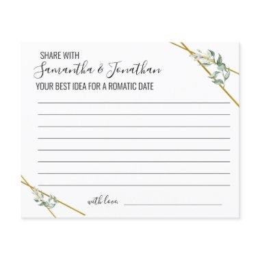 Greenery Share Date idea Shower Game  Flyer