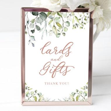 Greenery Watercolor Invitations And Gifts Sign