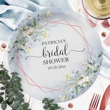 Greenery Wreath  Paper Plates