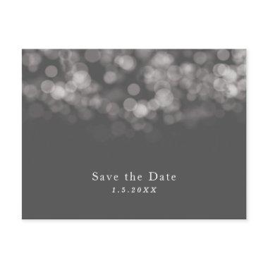 Grey Modern Minimal Lights Chic Party