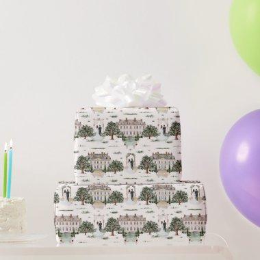 Groom And Bride For Wedding  Wrapping Paper