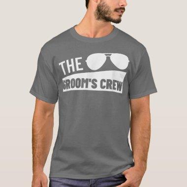 Groom Crew Squad Wedding Best Man Bachelor Party G T-Shirt