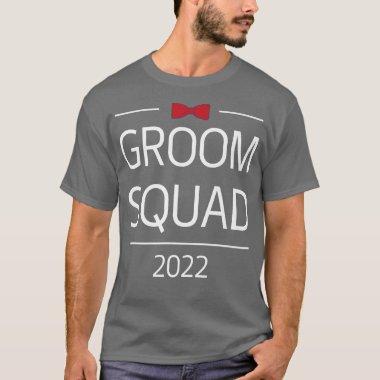 Groom Squad Funny Groomsmen Crew Team Bachelor Par T-Shirt