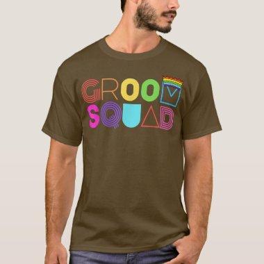 Groom Squad Wedding Bachelor Party Crew T-Shirt
