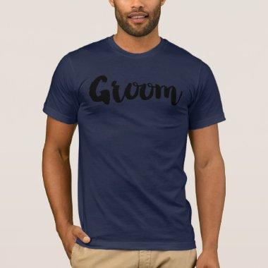 GROOM T-shirts CHOOSE YOUR COLOR!