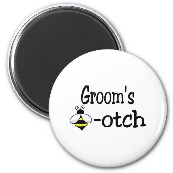 Groom's Bee-otch Magnet
