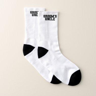 Groom's Uncle, Wedding Family Matching Socks