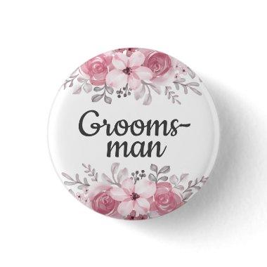 Groomsman Button