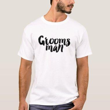 Groomsman T-shirts CHOOSE YOUR COLOR shirt!
