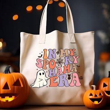 GROOVY HALLOWEEN IN MY SPOOKY MAMA ERA TOTE BAG