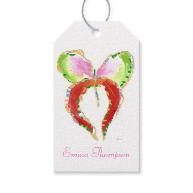 Groth Butterfly gift tag