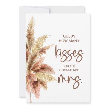 Guess How Many Kisses Game Fall Sign