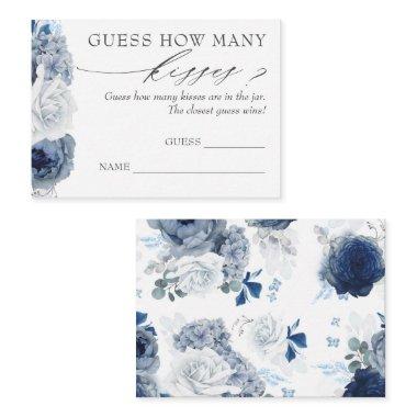 Guess How Many Kisses Pampas Grass Game Invitations