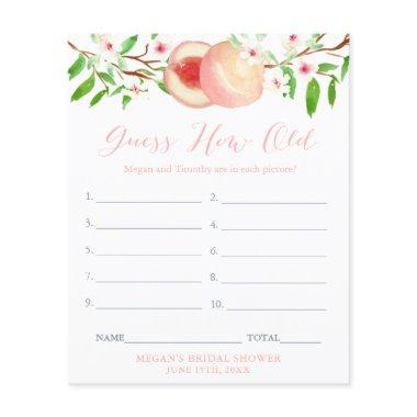 Guess How Old Bride Is in Photo  Game Flyer