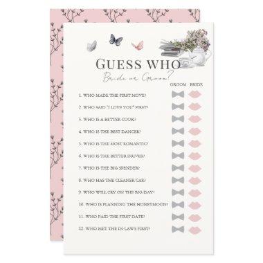 Guess Who Bride Groom Book Pk  Game