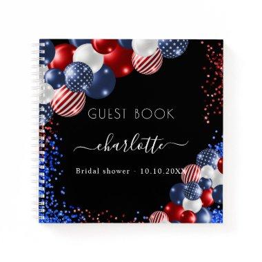Guest book  patriotic 4th july
