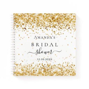 Guest book  white gold