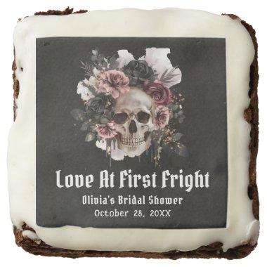 Halloween Skull Love At First Fright  Brownie