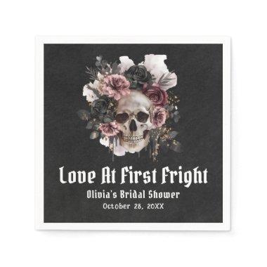 Halloween Skull Love At First Fright  Napkins