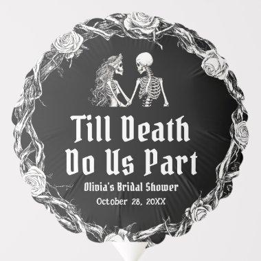 Halloween Till Death Do Us Part  Balloon