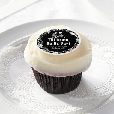 Halloween Till Death Do Us Part  Edible Frosting Rounds