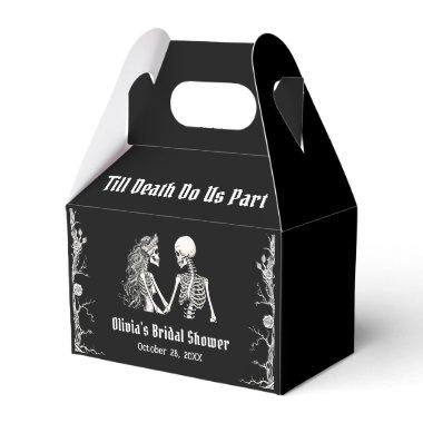 Halloween Till Death Do Us Part  Favor Boxes