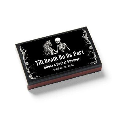 Halloween Till Death Do Us Part  Matchboxes