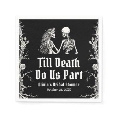Halloween Till Death Do Us Part  Napkins