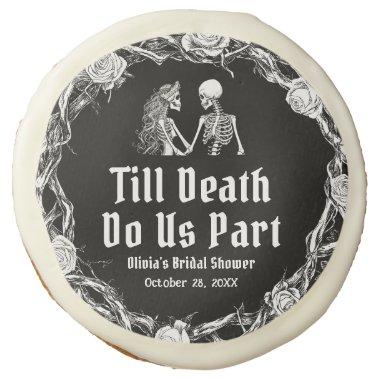 Halloween Till Death Do Us Part  Sugar Cookie