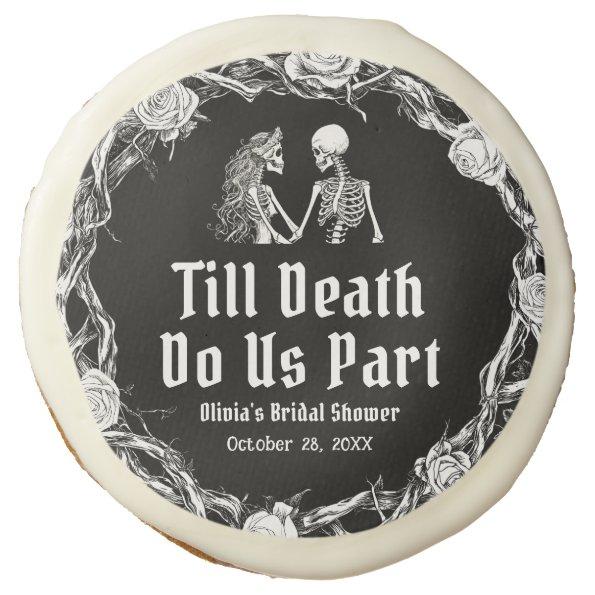Halloween Till Death Do Us Part  Sugar Cookie