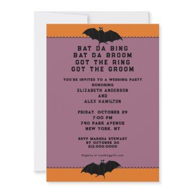Halloween Wedding Shower