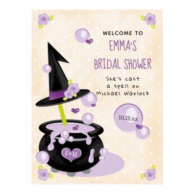 Halloween Witch  Welcome Sign