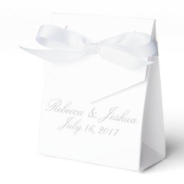 HAMbyWG - Favor Box w/Ribbon & Personalized