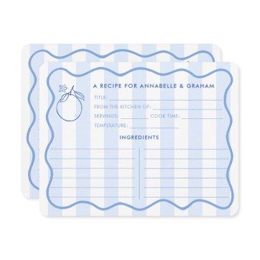 Hand Drawn Border Citrus  Recipe