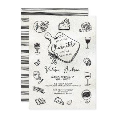 Hand Drawn Charcuterie