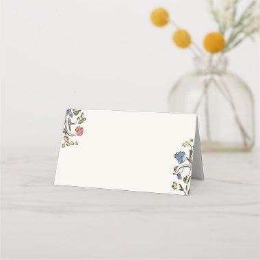 Hand Drawn Colorful Floral  Place