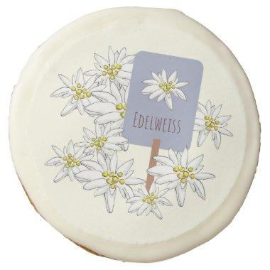Hand-Illustrated The Sound of Music Edelweiss Sugar Cookie